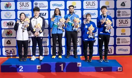 Did Elavenil and Arjun Secure Gold in the Mixed Team Air Rifle Event as India Surpasses 50 Medals?