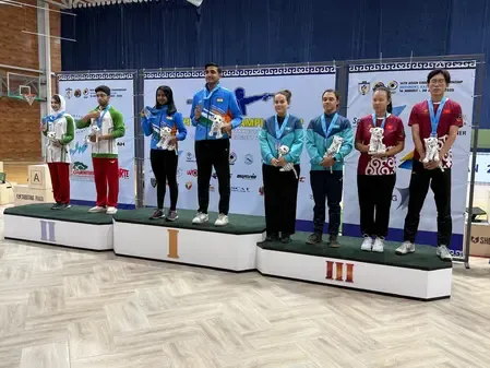 Did Suruchi and Saurabh Win Bronze at the Asian Shooting Championships?