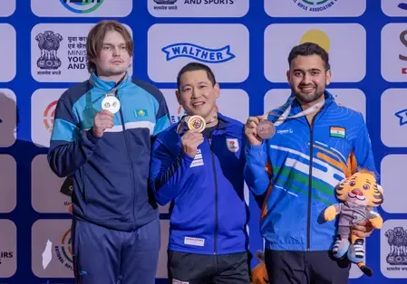 Did Anish Bhanwala Secure Bronze in Rapid-Fire Pistol at the Asian Shooting Championship?