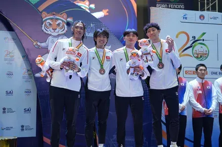 Asian Senior Fencing 2026: South Korea wins Women's Sabre, Kazakhstan takes Men's Epee Team gold
