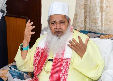 Ajmal slams jailed CMs suspension rule, calls UCC a BJP poll plank