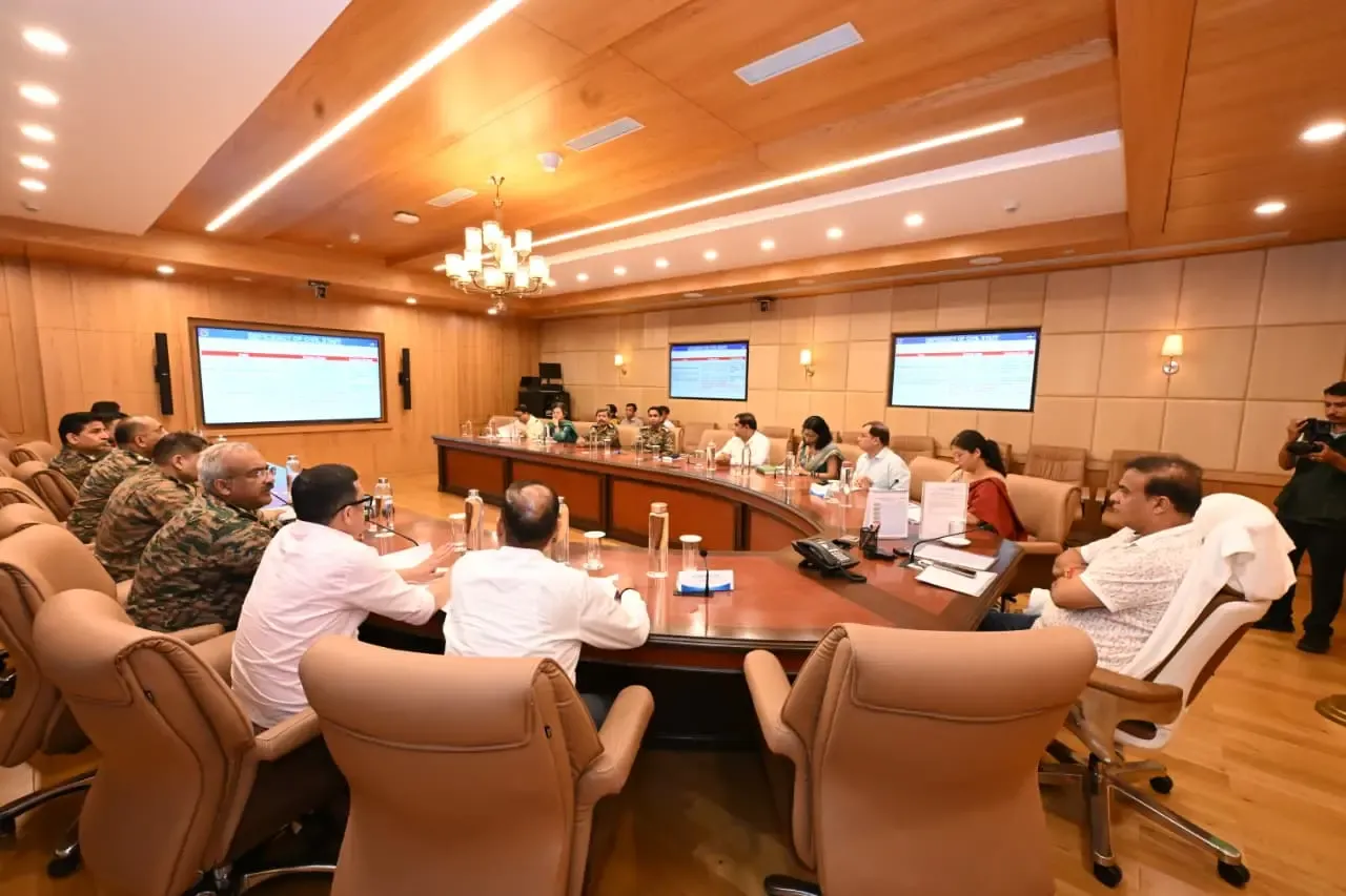 What Did Assam CM Discuss at the NCC State Advisory Committee Meeting?