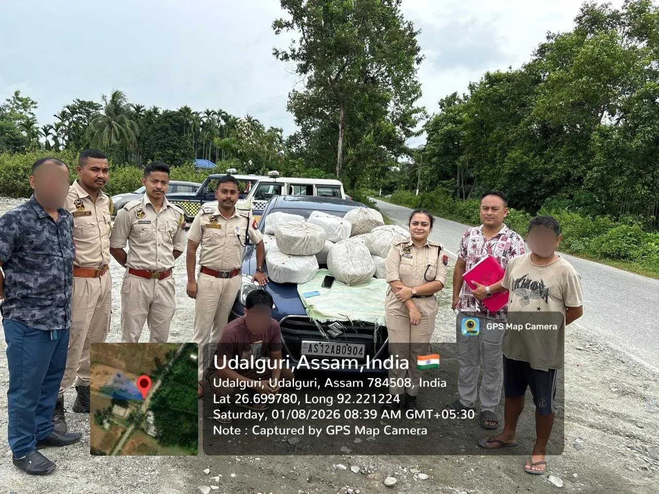 Assam CM Himanta Commends Udalguri Police, SSB Drug Bust