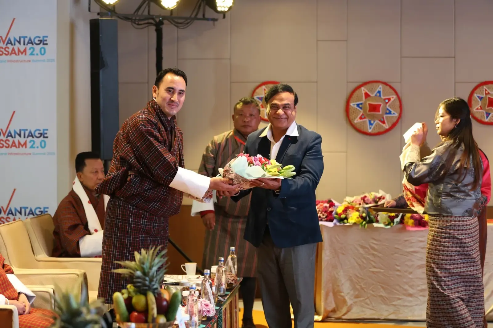 Assam Chief Minister Meets Bhutan Prime Minister Prior to Investor Summit