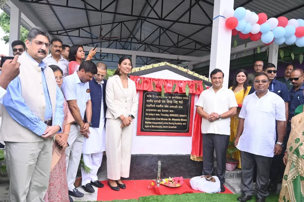 Did Assam CM Just Launch Lovlina Borgohain's Boxing Academy in Guwahati?