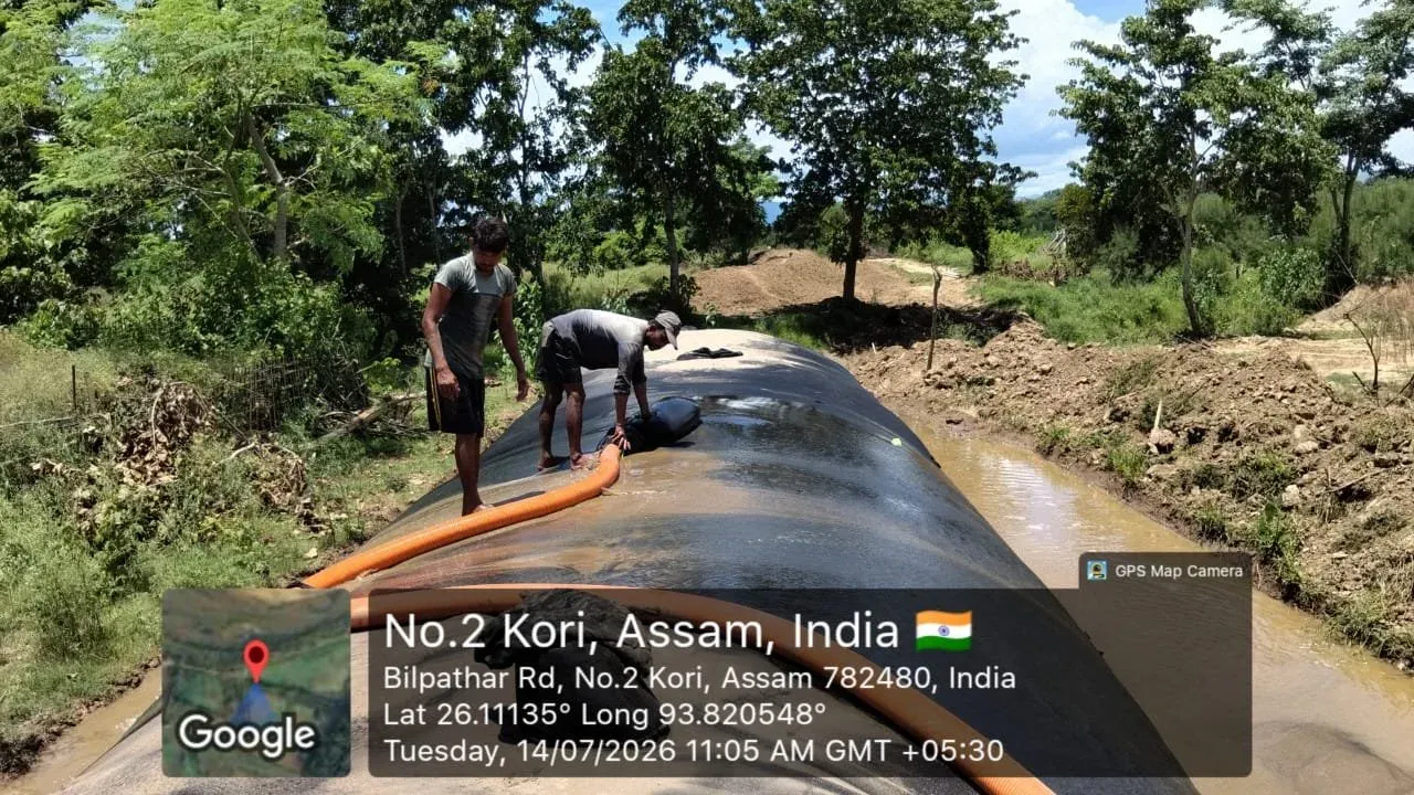 Assam CM Office: Misamari-Bilpathar Embankment Work On Track