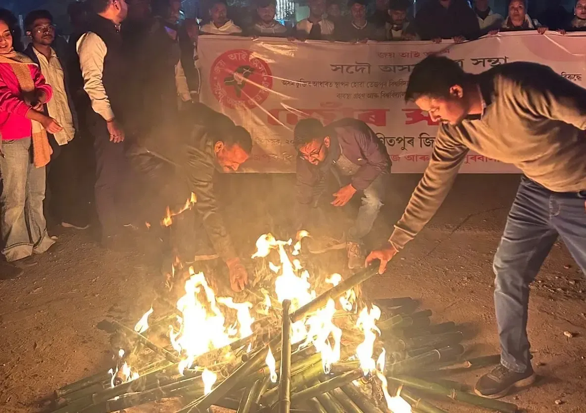 What steps is Assam CM taking regarding the Tezpur University crisis?