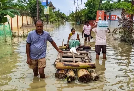 Assam floods triggered by 400-500% excess rainfall, says BJP MLA Manab Deka