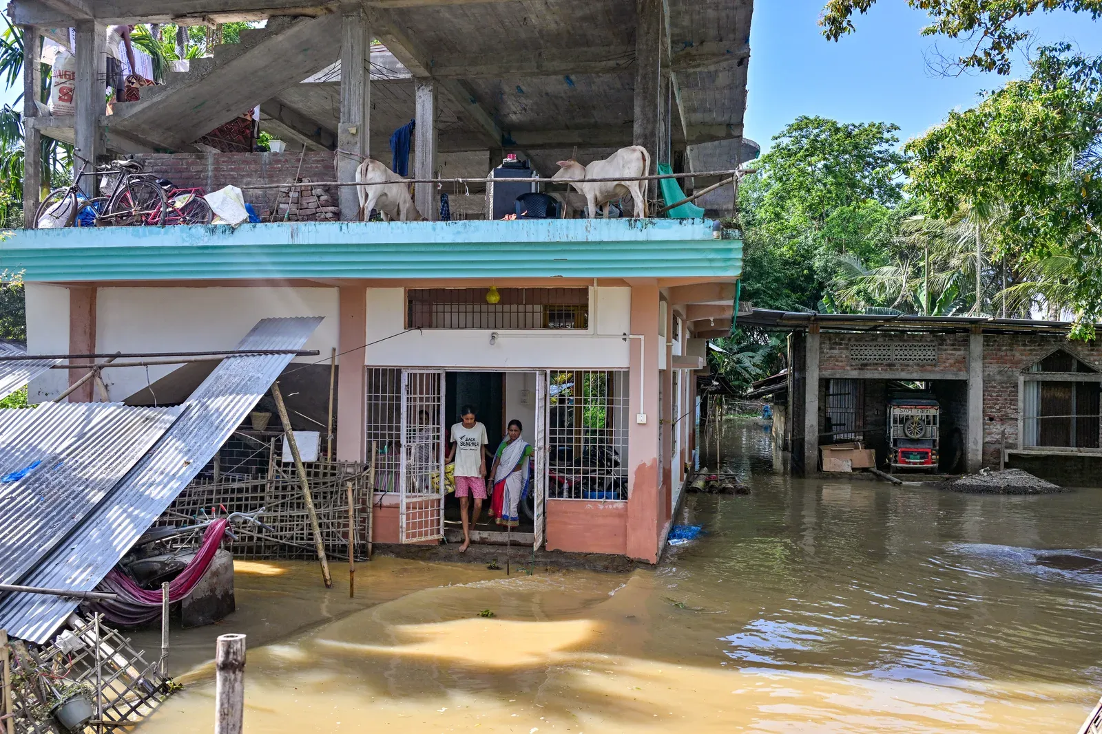 Assam floods: Power bill waiver for Sivasagar, Charaideo; 82 dead, 7 districts hit