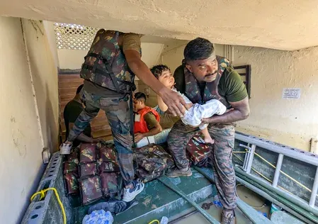 Assam Floods: Indian Army rescues 700+ stranded across Upper Assam districts