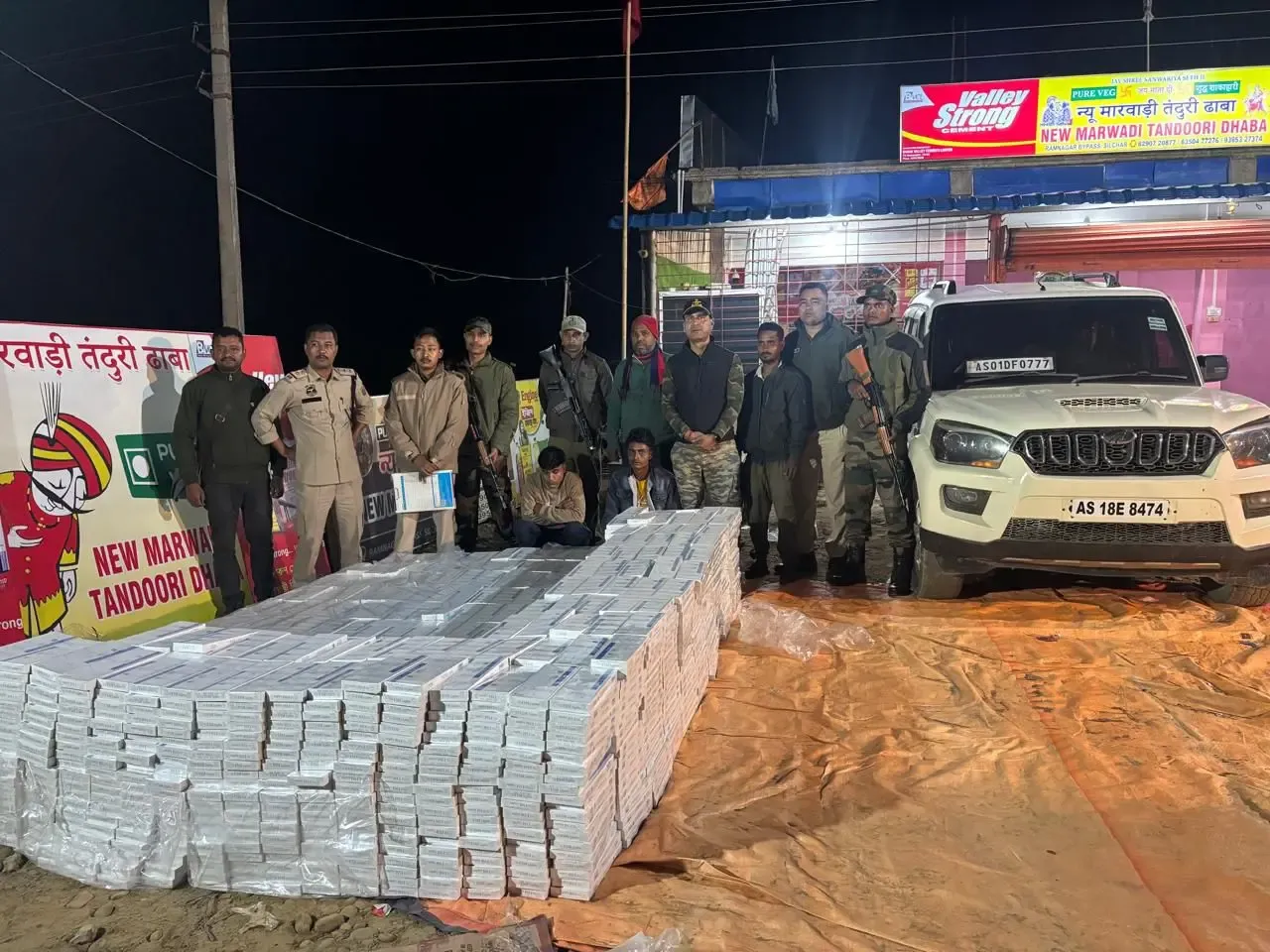 Did Assam Authorities Just Uncover a Major Foreign Cigarette Smuggling Operation?