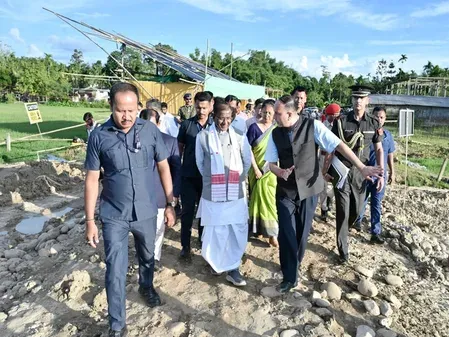 असम के राज्यपाल ने अधिकारियों से खेल विश्वविद्यालय कैंपस प्रोजेक्ट में तेजी लाने को कहा