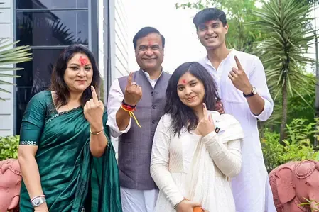 असम के विकास के लिए लोग बड़ी संख्या में मतदान करेंगे : सीएम सरमा