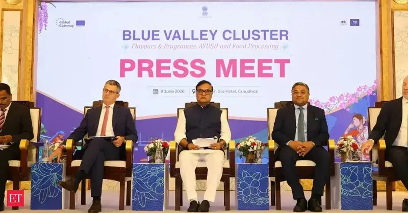 Assam Launches Blue Valley Cluster for EU Trade in Flavours, AYUSH