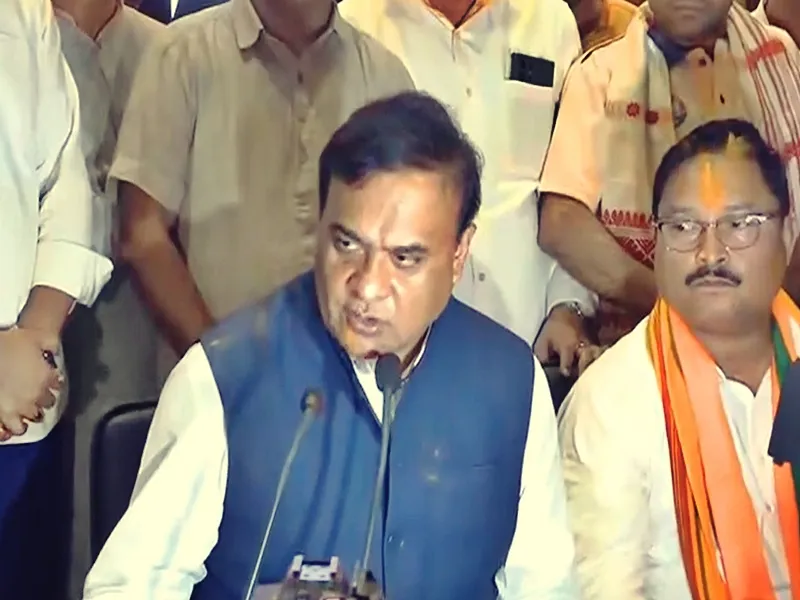 Assam CM Sarma hails BJP's historic mandate, BJP wins majority solo