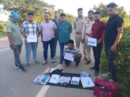 असम में नशा तस्करों पर बड़ा एक्शन, 6 करोड़ रुपए की ड्रग्स के साथ एक गिरफ्तार