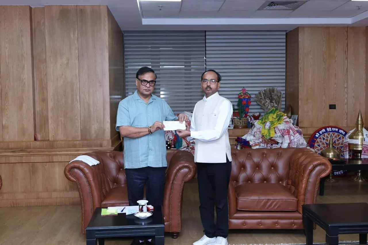 Assam MLA Donates to CM Relief Fund Amid Floods