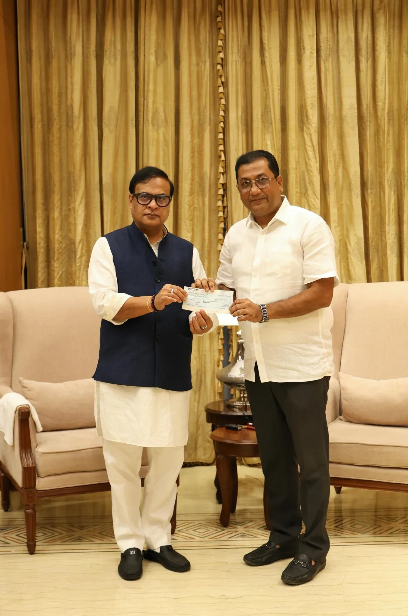 Assam MLA Rupak Sarma Donates Month's Salary to CM Relief Fund