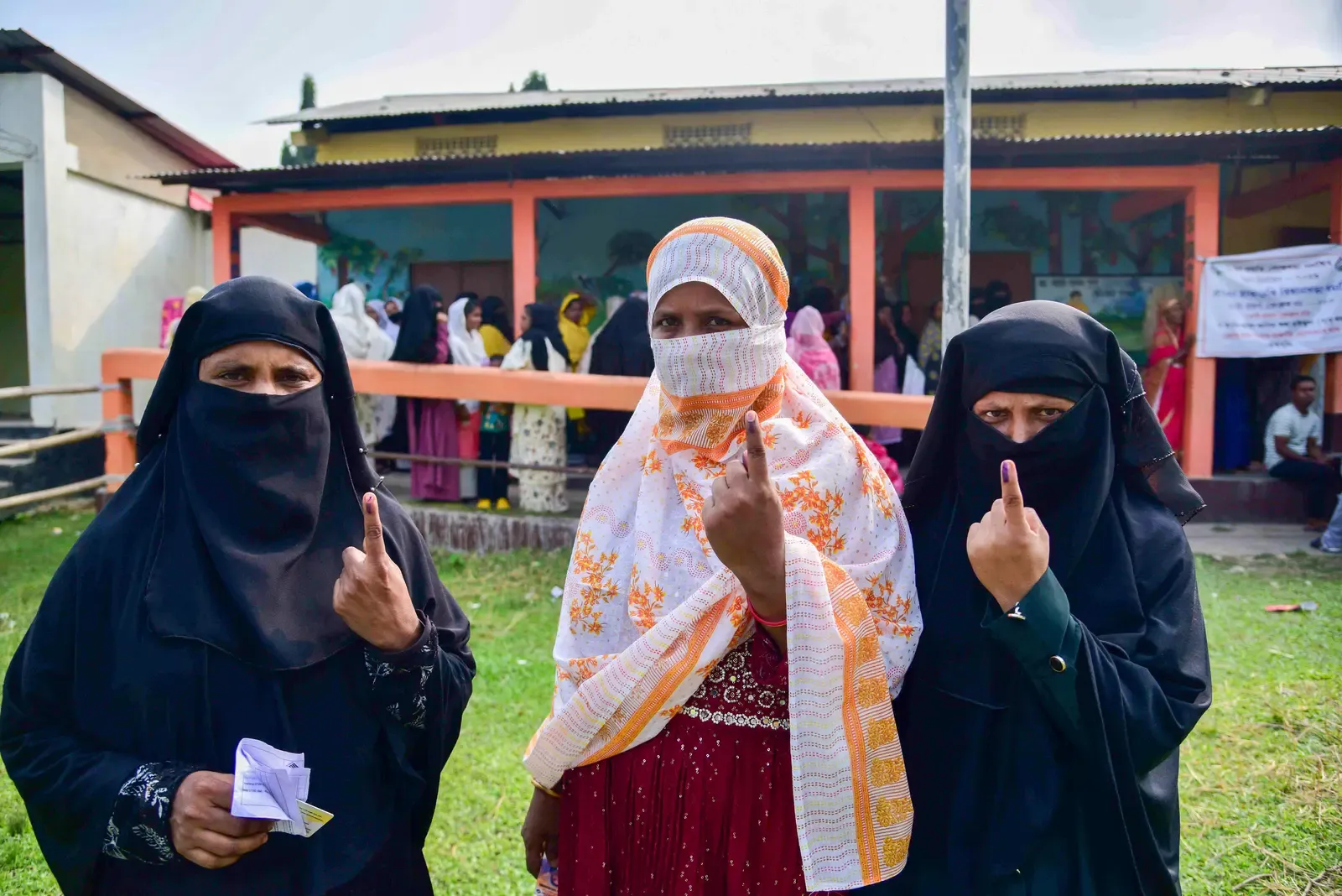 Nagaon LS bypoll records 76% turnout; BJP, Congress, AIUDF in three-way fight
