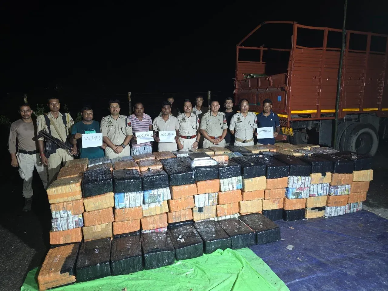 Assam Police seize 2,098 kg ganja worth ₹12 crore in Kokrajhar op