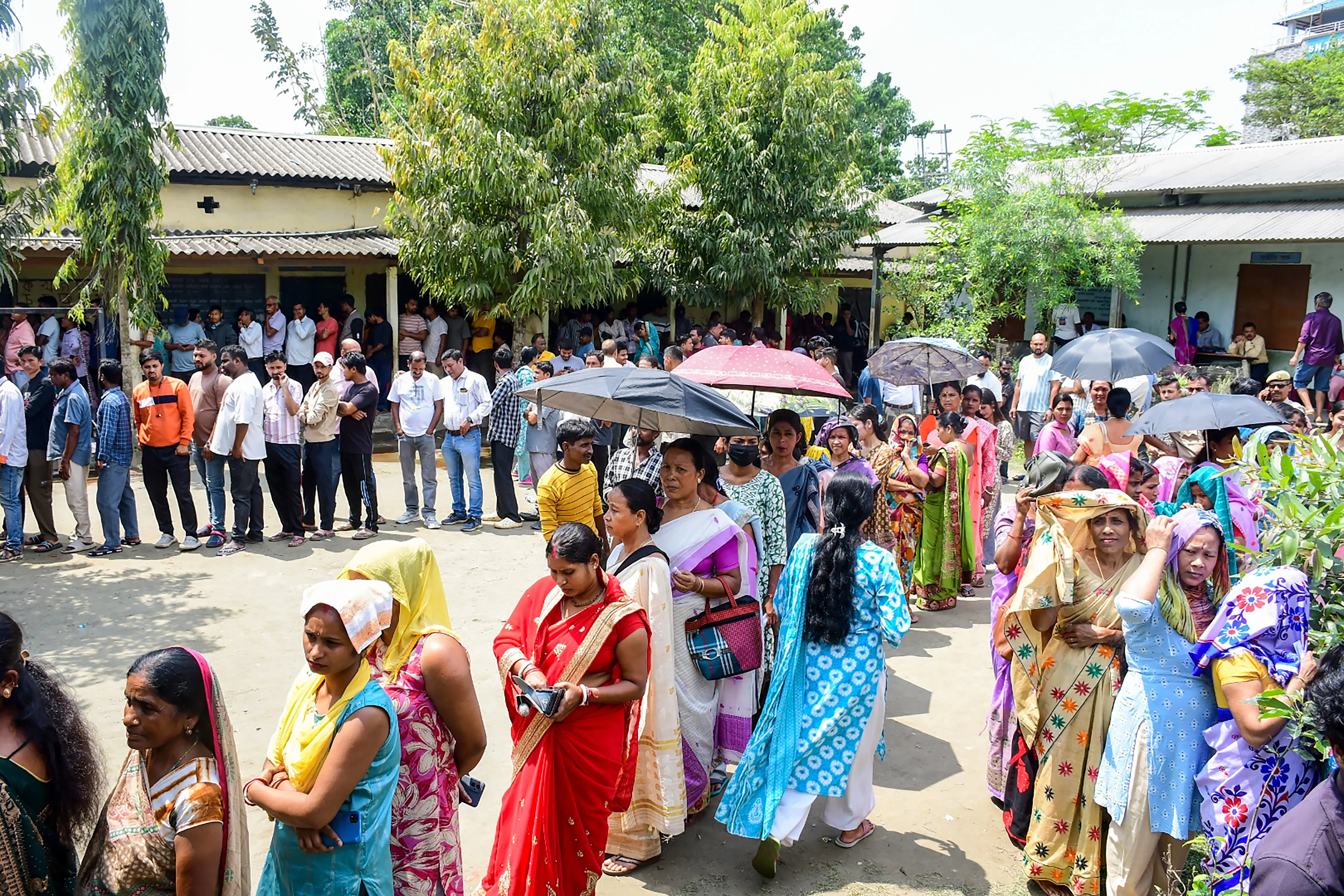 Voter Turnout in Assam Nears 60%25, Puducherry Reaches 56.83%25