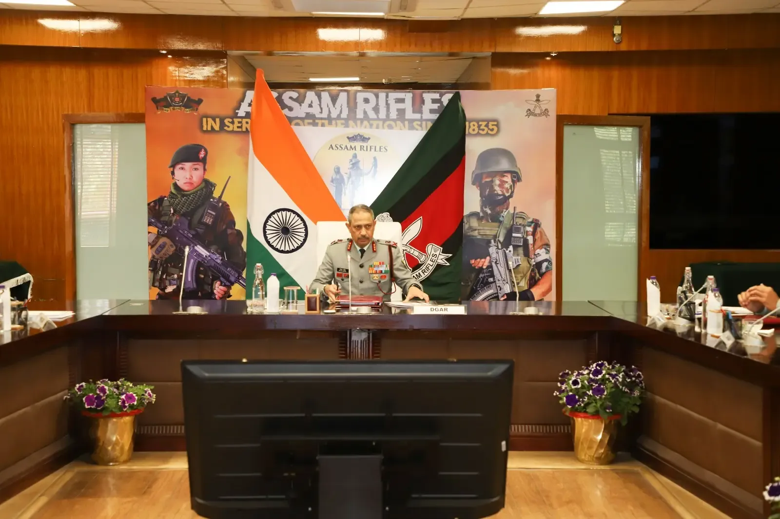 Assam Rifles Chief Highlights the Need for Security Along India-Myanmar Border and Kashmir