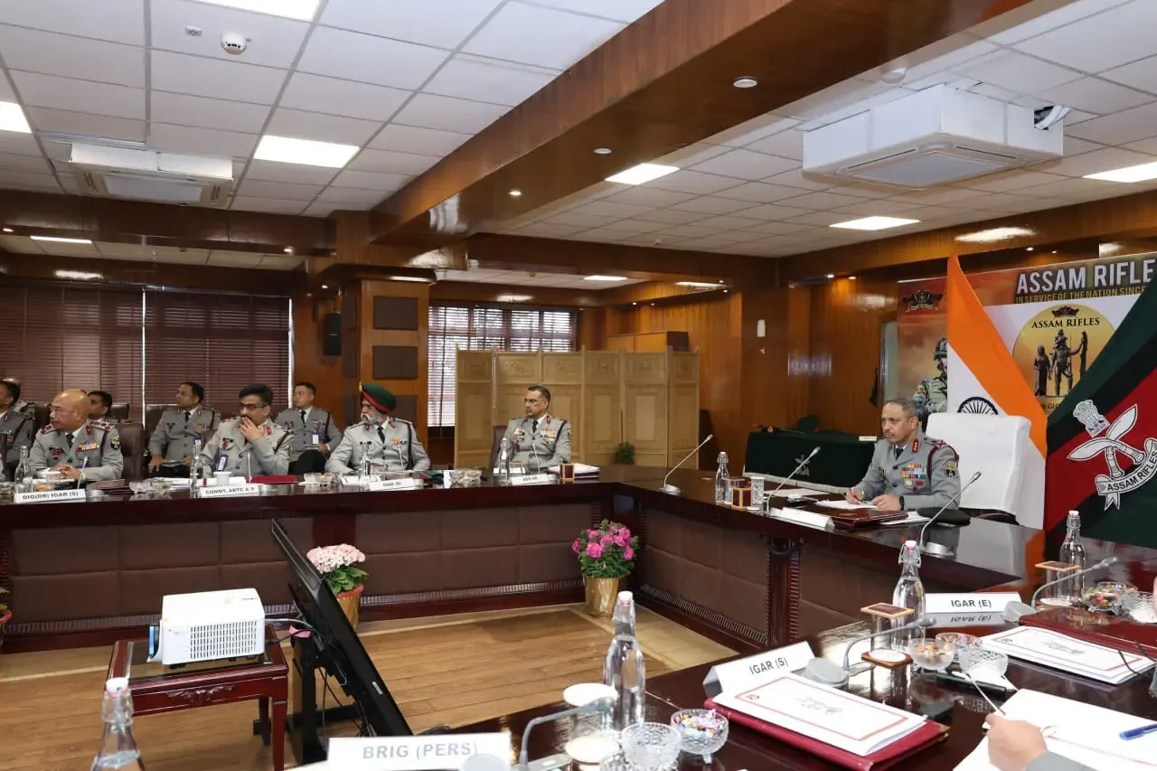 Assam Rifles DG Highlights Security Imperatives at India-Myanmar Border and Kashmir Valley