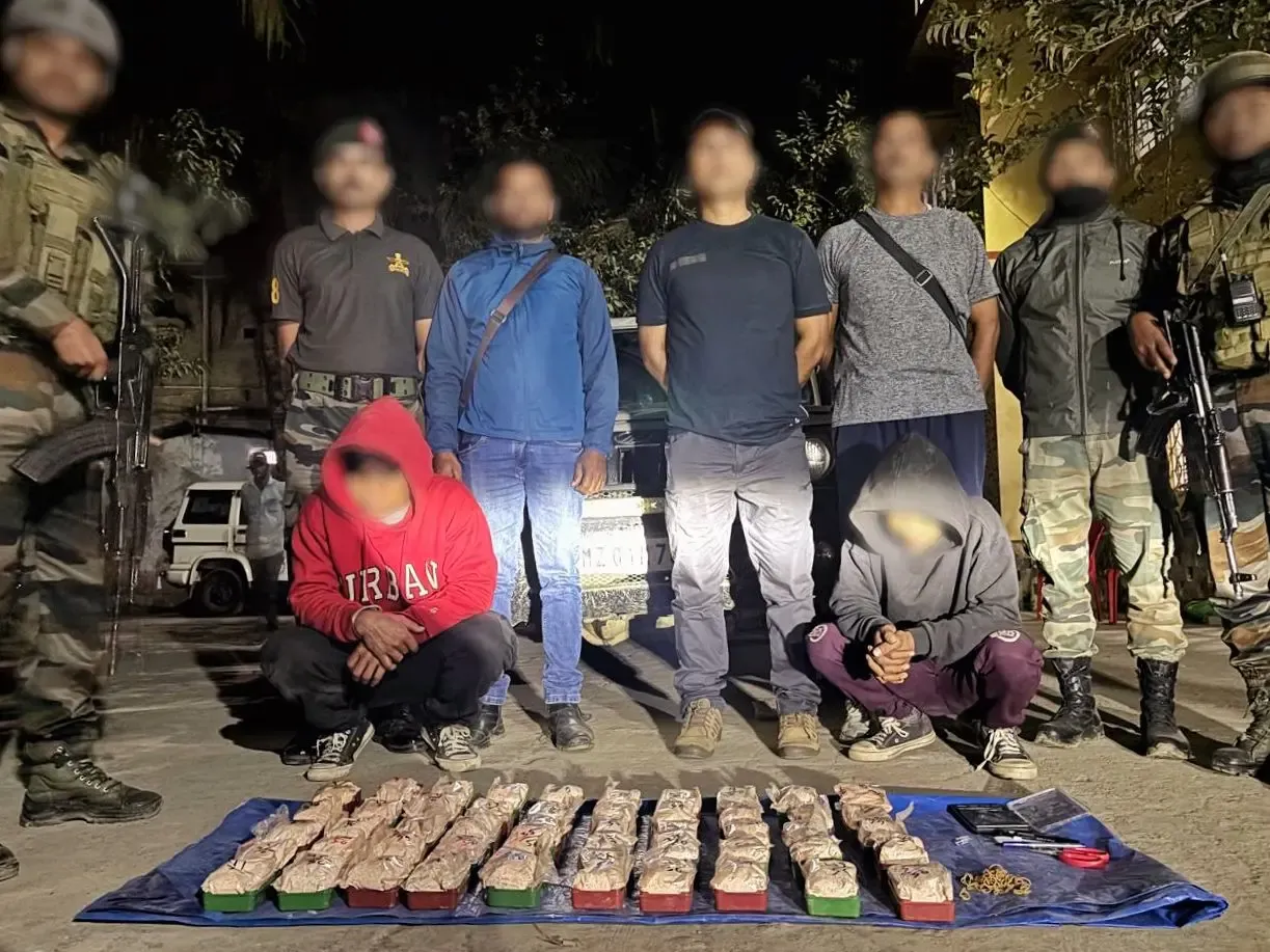 Did Assam Rifles and DRI Just Seize a Major Heroin Shipment in Cachar?