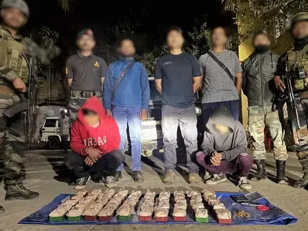 Did Assam Rifles and DRI Just Seize a Major Heroin Shipment in Cachar?