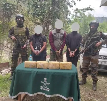 Assam Rifles, Mizoram Police seize ₹38.78 crore meth haul in Champhai, 3 held