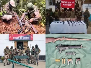 Assam Rifles and Security Forces Confiscate 19 Firearms in Manipur Since January 6
