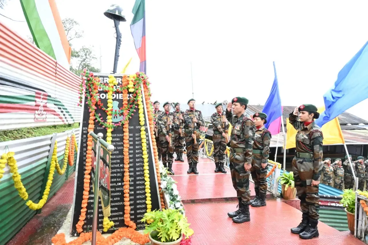 How Did Assam Rifles Honor the 1968 Mizoram Operation Heroes?