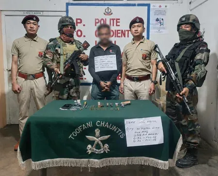 Assam Rifles seize ₹42.9 lakh cigarettes, arms in two Mizoram ops