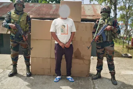 Assam Rifles seize meth, cigarettes worth ₹35.71 crore in Mizoram; 4 held