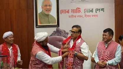 Assam CM Himanta Sarma vows to protect indigenous faiths after Karbi king meet