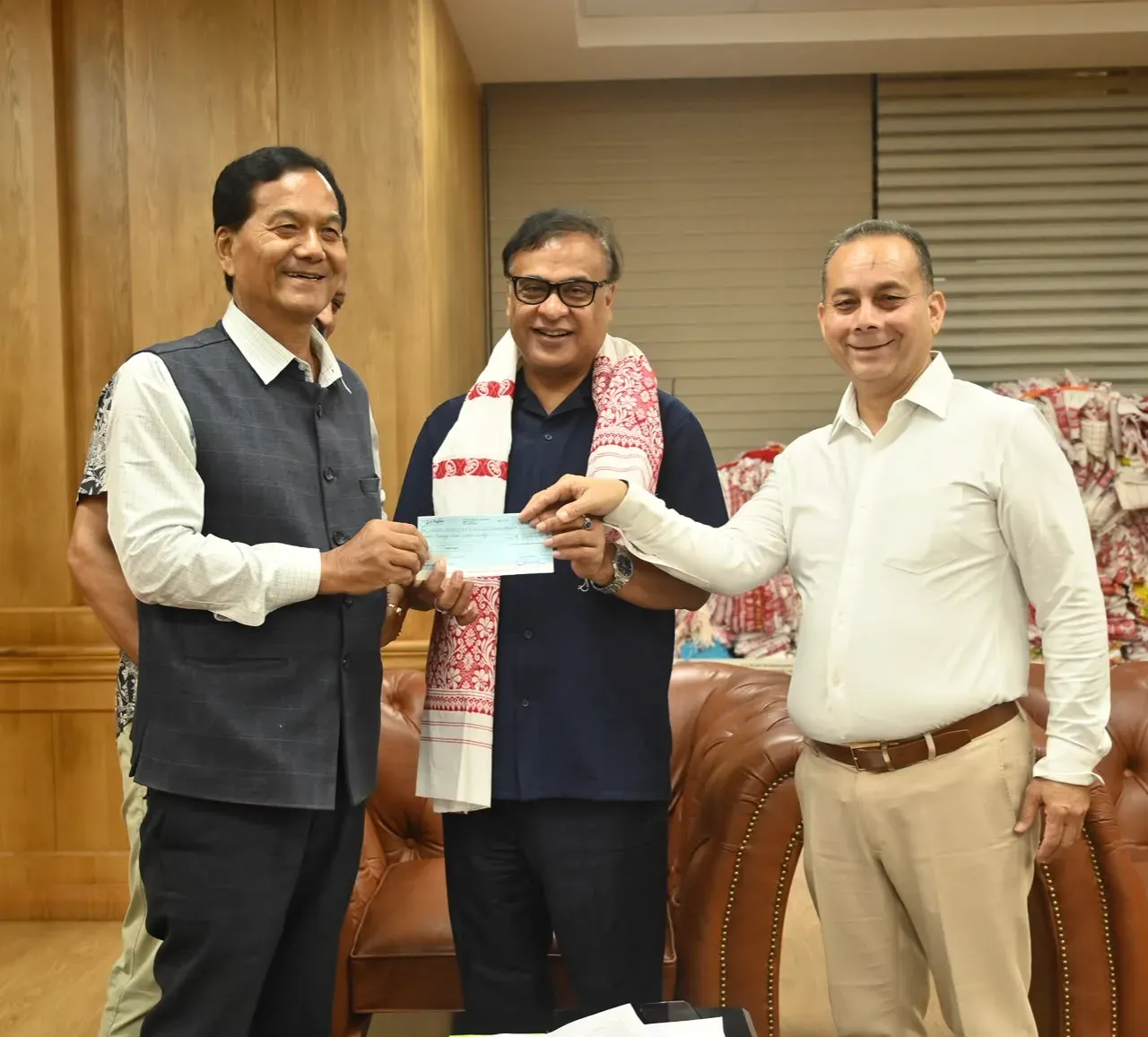 Assam's AMDC contributes ₹25 lakh to CM Relief Fund