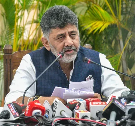 Shivakumar slams 'shuddhikaran' at Kharge rally site as assault on Constitution
