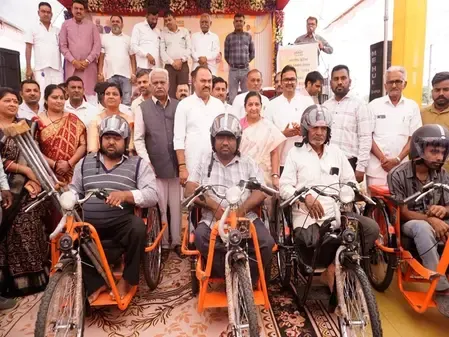 Gujarat Sees Distribution of Assistive Devices Worth Rs 3.88 Crore to 2,636 Disabled Individuals