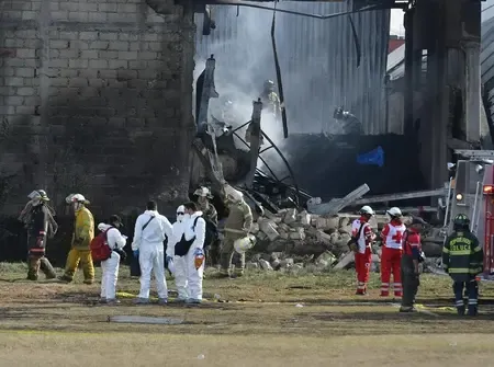 How Did a Small Plane Crash in San Mateo Atenco Lead to Six Fatalities?
