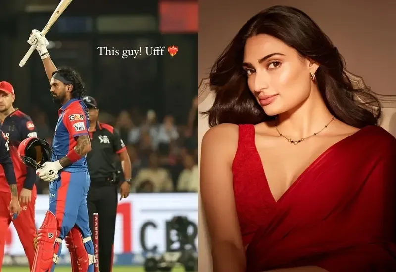 Athiya Shetty Expresses Affection for KL Rahul: 'This Guy, Uff'