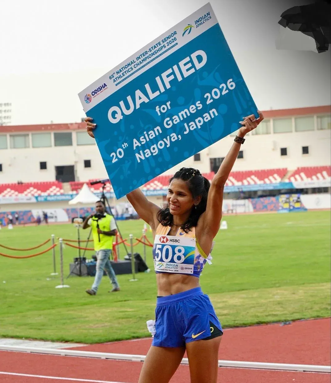 Jyothi Yarraji books Asian Games 2026 spot on injury comeback