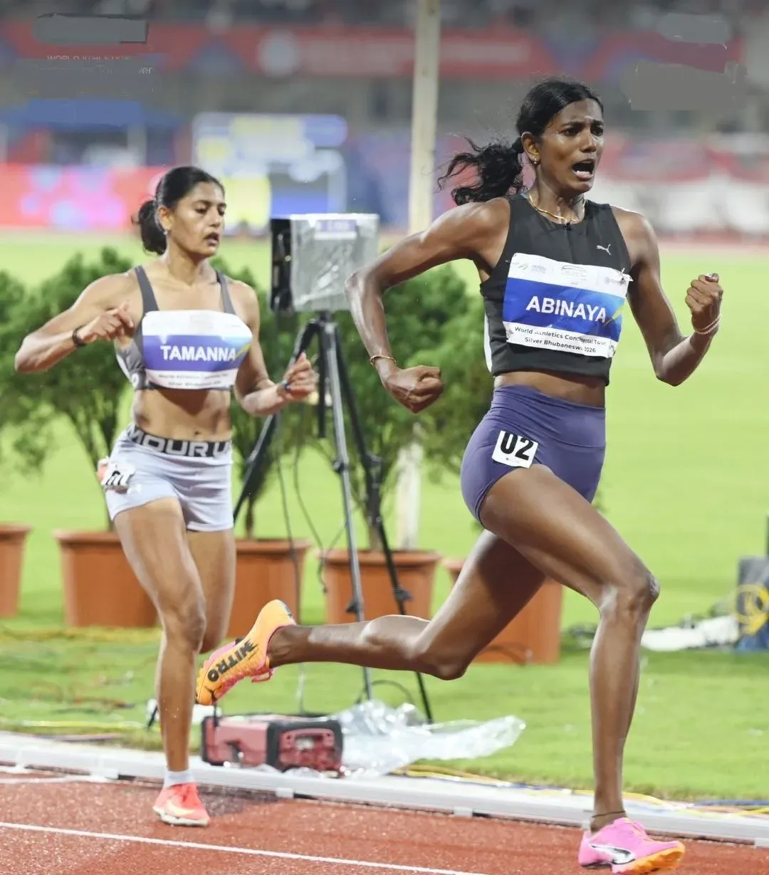 Tyantini, Abinaya clock fastest times at Bhubaneswar Continental Tour