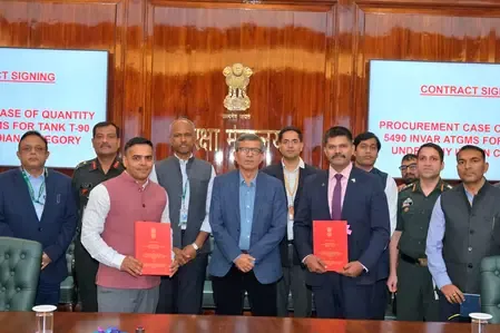 क्या आत्मनिर्भर भारत के तहत टी-90 टैंक की मारक क्षमता बढ़ाने के लिए एंटी-टैंक मिसाइलों की खरीद हो रही है?
