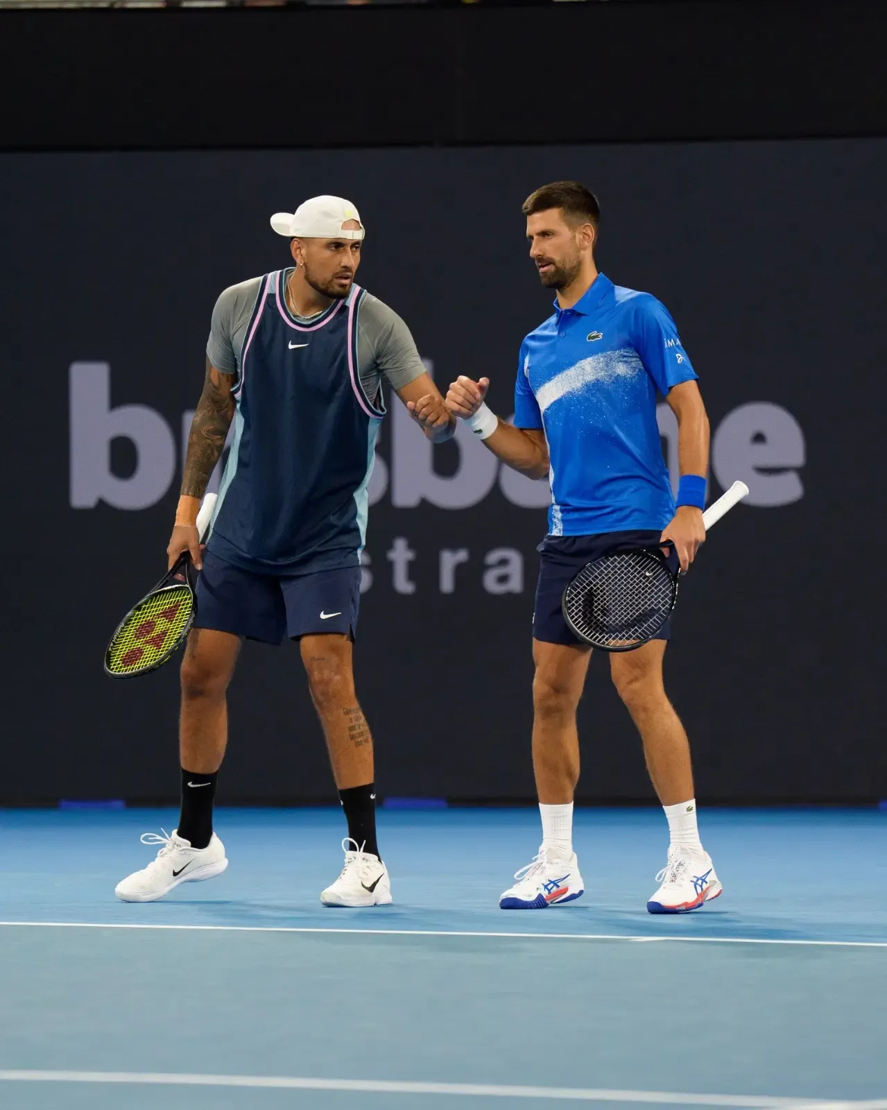 ATP Tour: Djokovic and Kyrgios Shine in Brisbane with Remarkable Doubles Victory