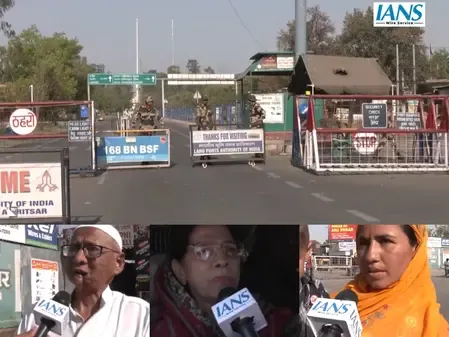 Pakistani Tourists Departing from Attari-Wagah Border