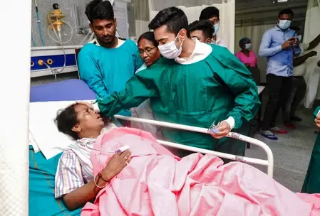 TMC MP Mitali Bag blames BJP for Goghat car attack, calls it bid to 'scare' her