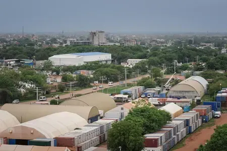 What is the AU, IGAD delegation doing in South Sudan?
