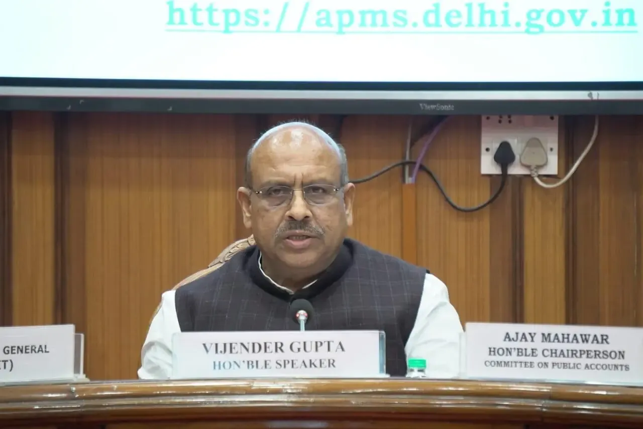How is the Delhi Assembly Speaker Addressing Audit Follow-Up Challenges?