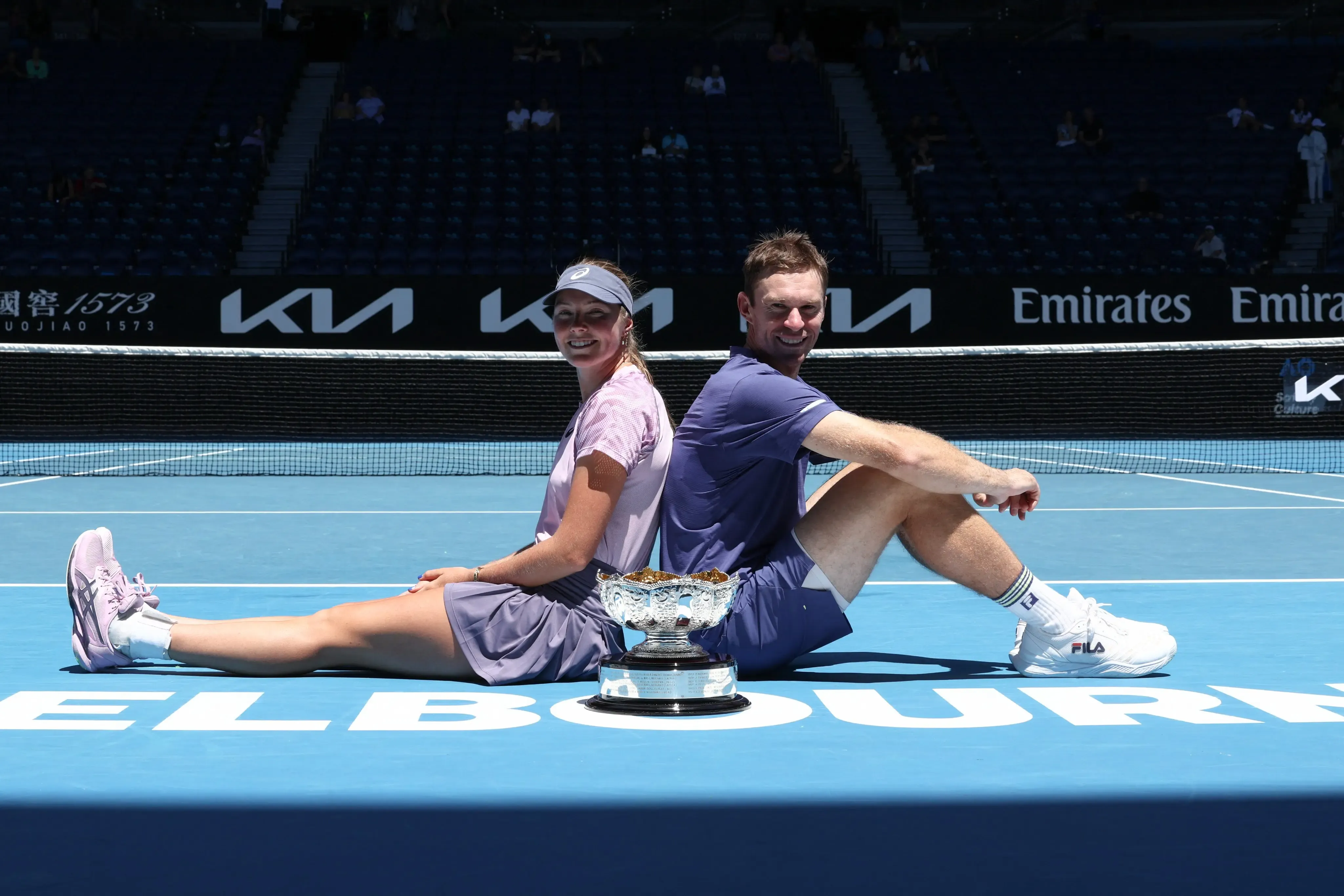 Australian Open Mixed Doubles Champions: Gadecki-Peers