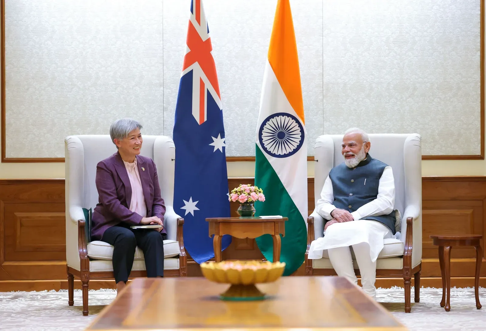 Penny Wong meets PM Modi, advances India-Australia strategic partnership